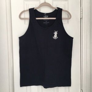 Serengetee Navy Blue Travel More Tank